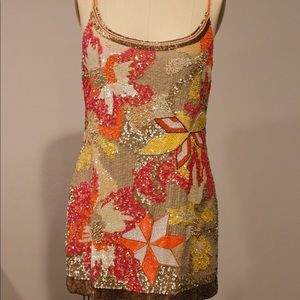 Sequined Cocktail Dress